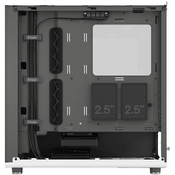 Fractal Design North TG Mid Tower ATX Case in White, Tempered